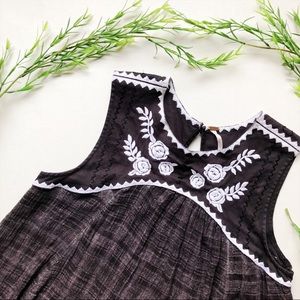 Free People Embroidered Dress